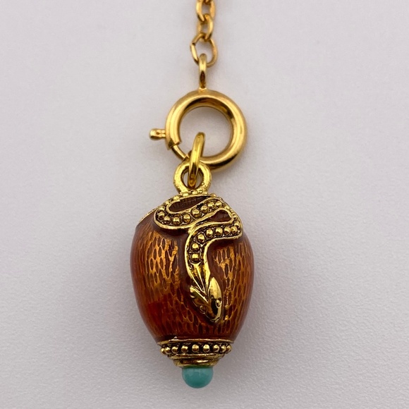 Joan Rivers Jewelry - Joan Rivers Charm Extender Faberge Style Egg Serpent